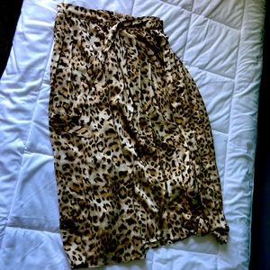Bohme Leopard print maxi skirt